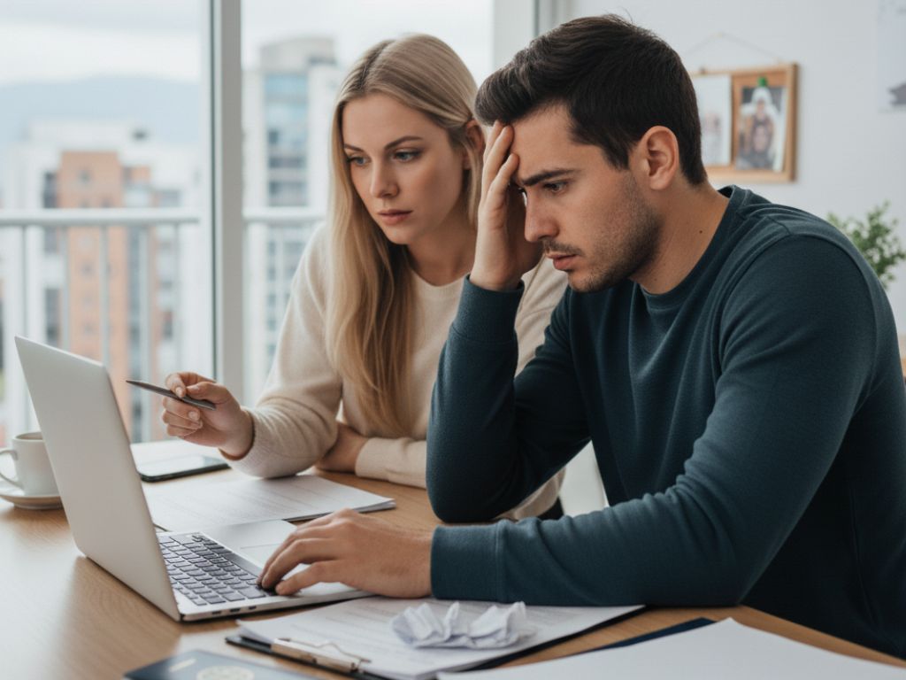 Common mistakes spouse visa Colombia 2025